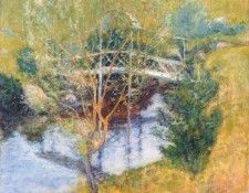 twachtman the white bridge late-1890s. Twachtmann,  