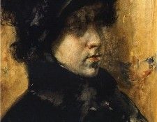 Chase William Merritt A Portrait Study. ,  