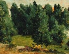 A Wooded Landscape 1873. ,  