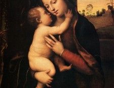 Albertinelli Mariotto Madonna And Child. Albertinelli, 