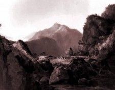 hudson rv sc csg005 last of the mohicans-thomas cole 1827. , 