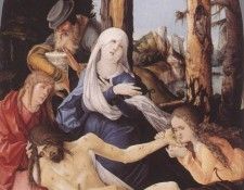 BALDUNG GRIEN Hans The Lamentation Of Christ.  Grien, 