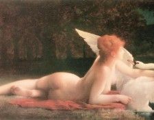Leda and the Swan. Tillier  
