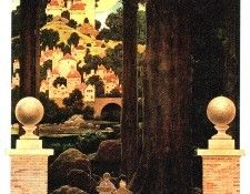 Maxfield Parrish The Sugar-plum Tree, 1904 sqs. , Maxfield