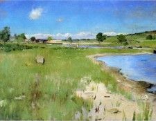 Chase William Merritt Shinnecock Hills from Canoe Place Long Island. ,  