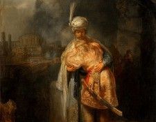 Рембрандт - Давид и Ионафан [David and Jonathan] 1642. Рембрандт Харменс ван Рейн