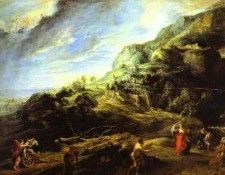 Peter Paul Rubens - Ulysses on the Island of the Phaeacians. ������, ����� �����