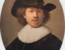 Rembrandt Self portrait 1632. ,  