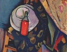 baranoff-rossin bottle of wine on a chair 1913. -, 