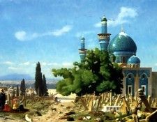 The Field of Rest Cemetary of the Green Mosque. �����, ���-����