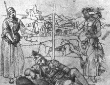 Raffaello Study for The Knights Dream, approx. 1504, Nati. 