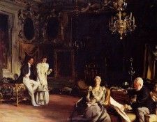 Sargent John Singer An Interior in Venice. ,  