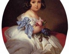 Winterhalter Franz Xavier Princess Charlotte of Belgium. ,  