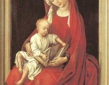 Weyden Virgin and Child (Duran Madonna). ,   