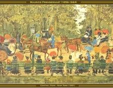 Maurice Prendergast-Central Park-New York(1901) Po Amp 065. �����������, �����