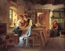 Kurtweil, Johann - Lovers in the Kitchen (end. Kurtweil, 