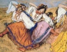Russian Dancers, Degas, 1895 - 1600x1200 - ID 7549. , --