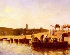 Weeks Edwin Lord At The River Crossing. ,  