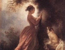 Fragonard The Souvenir. 