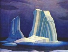 harris icebergs, davis strait 1930. ������