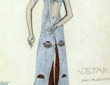 bakst istar ida-rubinstein-as-istar 1924. , 