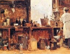 Vreedenburgh Cornelis Painters Workshop Sun. Vreedenburgh, 