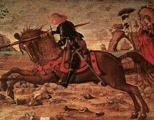 Carpaccio St George and the Dragon detail1. , 