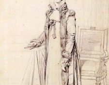 Ingres Lady William Henry Cavendish Bentinck born Lady Mary Acheson. ,   