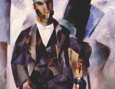 falk portrait of an unknown man c1915-17. �����, ������