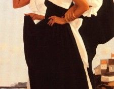 Vettriano, Jack - The Missing Man detail (end.  