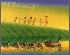 cr WarabeAska-Birds-01-Ducks. Aska, Warabe