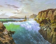 00tcal 10   The Incoming Sea at the Rainbow Cleft. Nasmith, ���
