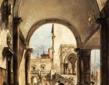 GUARDI Francesco An Architectural Caprice.  