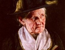 Kronberger Carl A Portrait Of A Woman With A Book Of Prayer. ����������, ����