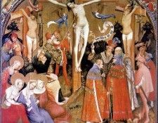 KONRAD von Soest The Crucifixion. Soest, ������ ���