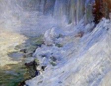 Trachtman John Henry Horseshoe falls Niagara Sun. Trachtman, ����