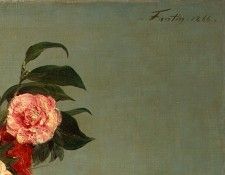 Fantin Latour Still Life 1866 detail5. -, ---