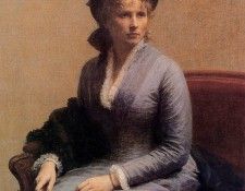 Fantin Latour Charlotte Dubourg. ������-�����, �����-����-���-������