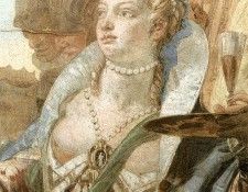 Tiepolo Palazzo Labia The Banquet of Cleopatra detail2. ,  