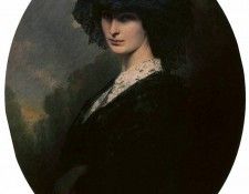 Winterhalter Franz Xavier Jadwiga Potocka Countess Branicka. ,  