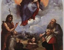 Raphael The Madonna of Foligno. 
