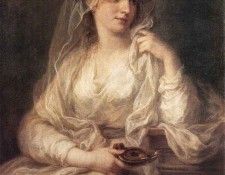 KAUFFMANN Angelica Portrait Of A Woman Dressed As Vestal Virgin. �������, ��������