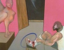 Bacon Oedipus and the Sphinx After Ingres, 1983, 198 x 147.5. , 