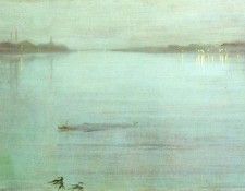 Whistler Nocturne Blue and Silver. ,   