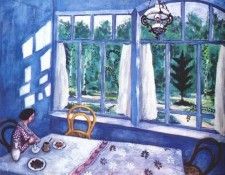 chagall bella at the table 1915. , 