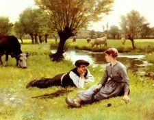 Debat Ponson Edouard Bernard Le Flirt. ����-Ponsan, ������ �������