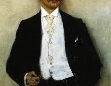 Corinth Lovis Portrait of the Painter Karl Strathmann. ������, �����