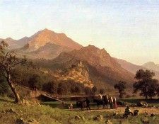 Bierstadt Albert Rocca de Secca. , 