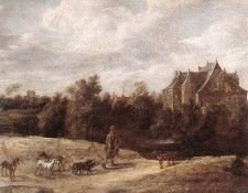 TENIERS David the Younger Return From The Hunt 1670. ,  