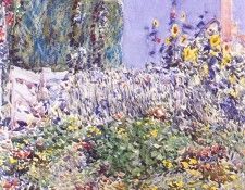 hassam dexters garden 1892. , 